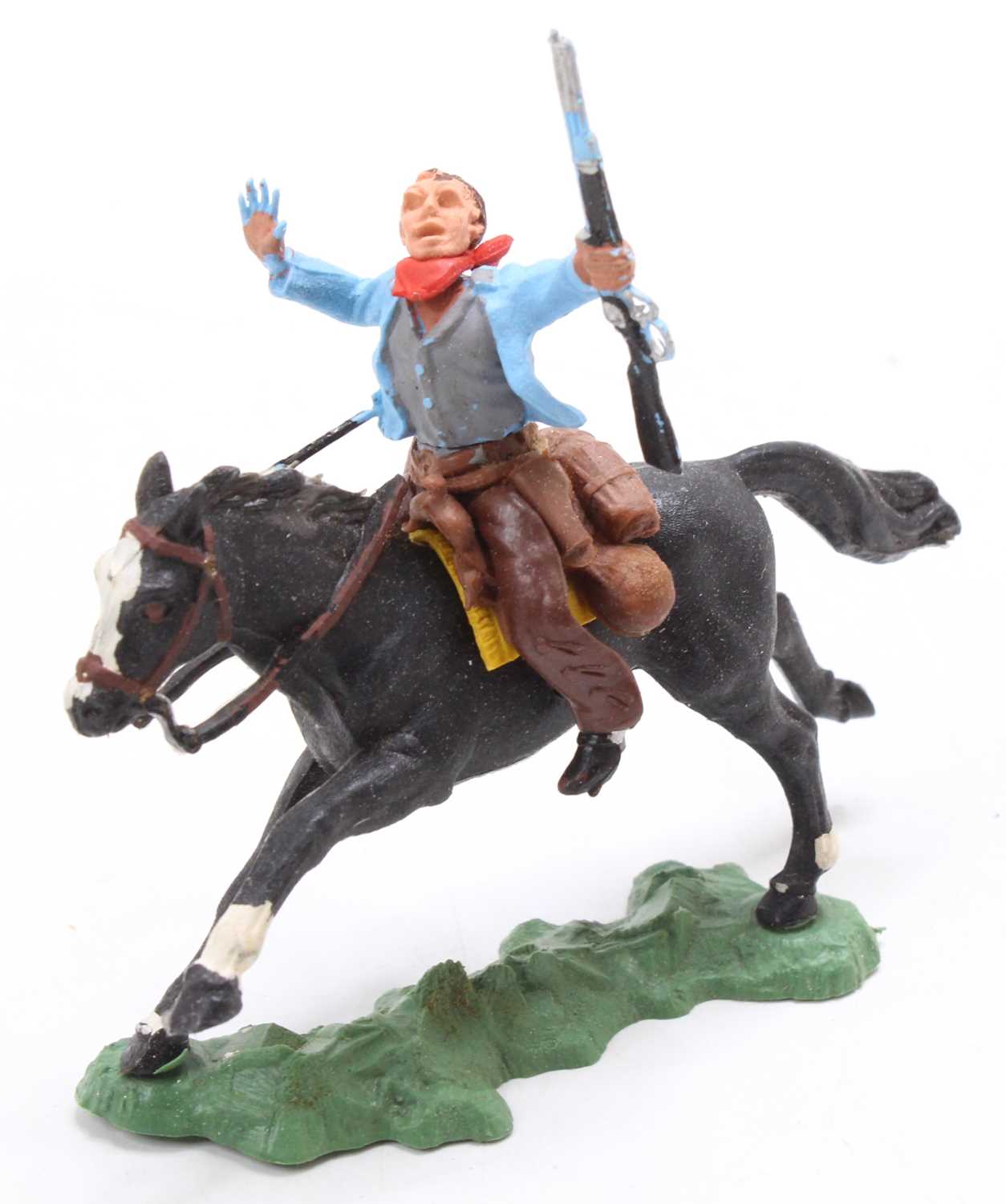 A Britains Swoppets Cowboy boxed figure group, three various examples to include No. 633 Cowboy - Image 3 of 5
