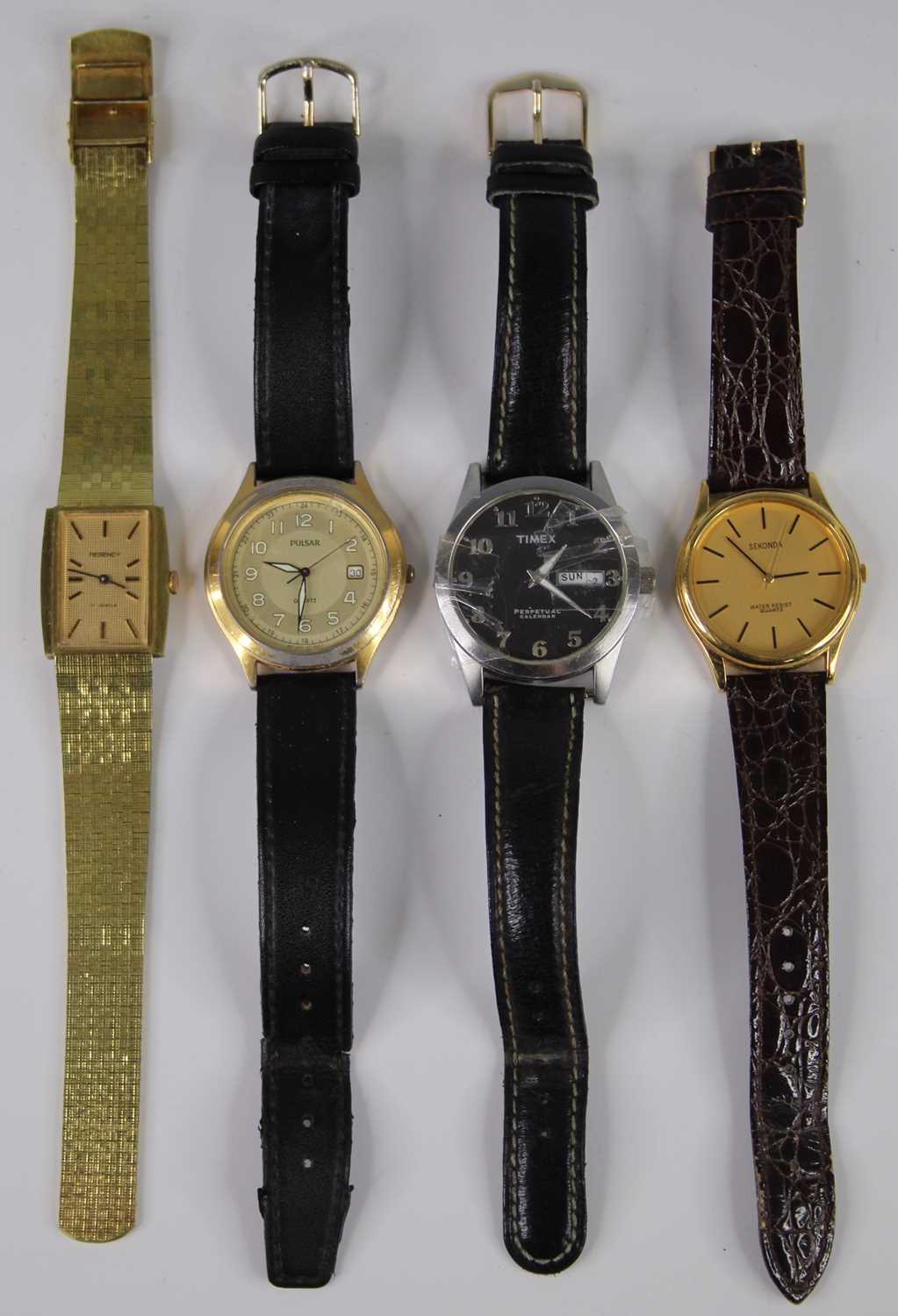 Four various fashion watches, to include Timex and Sekonda examples - Image 2 of 2