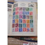 A collection of vintage stamps