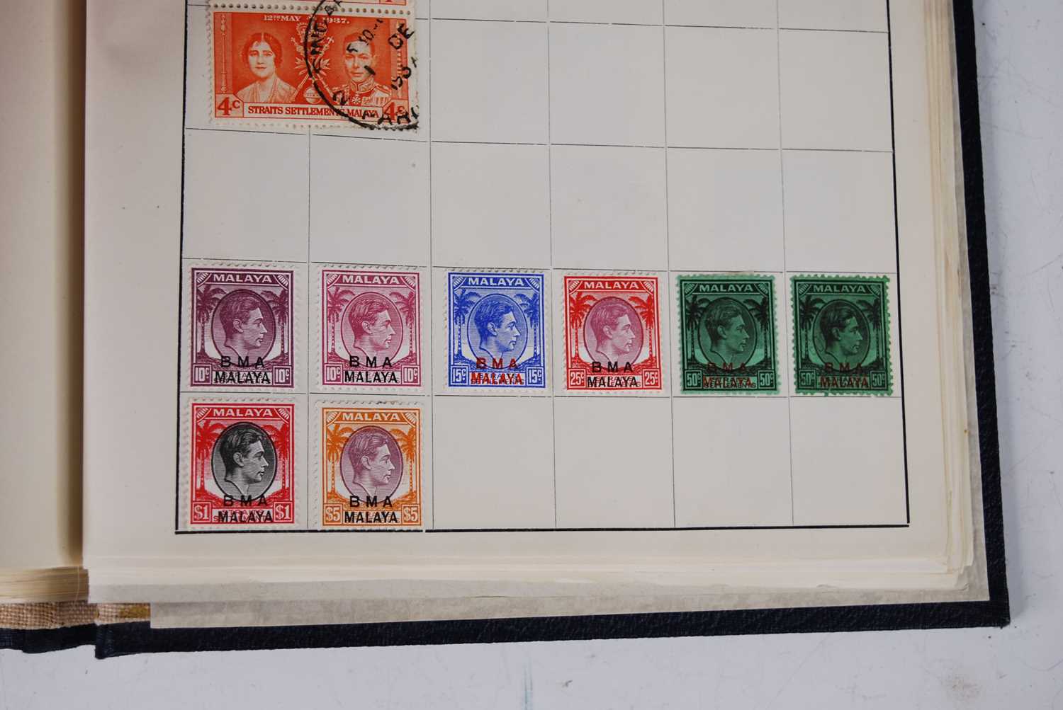 A large collection of World stamps, mostly housed in Amherst albums but some kiloware, to include - Image 7 of 16