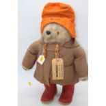 A vintage Paddington Bear stuffed toy, height 50cm