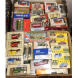 A collection of diecast model vehicles, to include Vanguards, EFE and Lledo (two boxes)