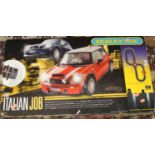 A Scalextric The Italian Job boxed gift set