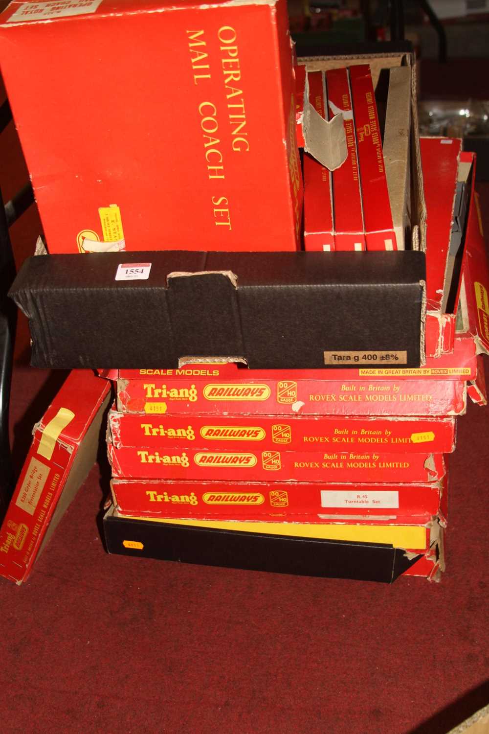 A large collection of mixed Triang railways boxed 00 gauge lineside accessories, to include