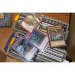 A collection of Yu Gi Oh Japanese trading cards