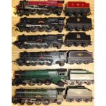 Six various loose and later reboxed 00 gauge locomotives to include a Triang Princess Elizabeth