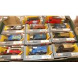 A collection of 11 boxed 1980s grey window boxed diecast commercial vehicles to include LNER Express