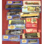 One box of mixed Hornby 00, boxed and loose locomotives, to include an EDL18 standard tank loco, and
