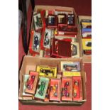 Two trays of mixed Matchbox Models of Yesteryear