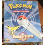 A Pokemon trading card game Thunderstorm gift set box onlyThis is the box only.