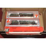 Three various boxed Lima and Jouef 00 and H0 scale locomotives to include a King George V GWR 4-6-