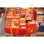 A collection of 00 gauge model railway, to include Hornby carriagesNo empty boxes.