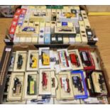 Two boxes of approx 123 various Lledo Days Gone modern issue diecast vehicles