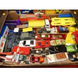One tray of mixed diecast vehicles to include Corgi Toys, Matchbox Superkings and others
