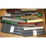 00 gauge model railway, mainly being carriages