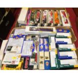 Two trays of 100+ various boxed Lledo Days Gone diecast vehicles and promotional models