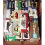 One box containing a collection of mixed Lledo Days Gone and modern release diecasts to include a