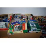 A collection of diecast model vehicles, to include Vanguards and Lledo