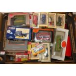 A collection of diecast model vehicles, to include Corgi and EFE