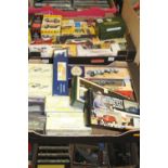 Two boxes of mixed Corgi Classics, Original Omnibus and Matchbox Models of Yesteryear diecast