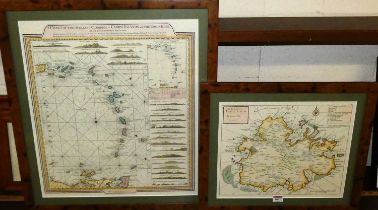 Louis Stanislas de la Rochette (1731-1802) - A chart of the Antilles, or Charibbee, or, Caribs