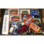 A collection of diecast model vehicles, to include EFE, Matchbox and Cameo