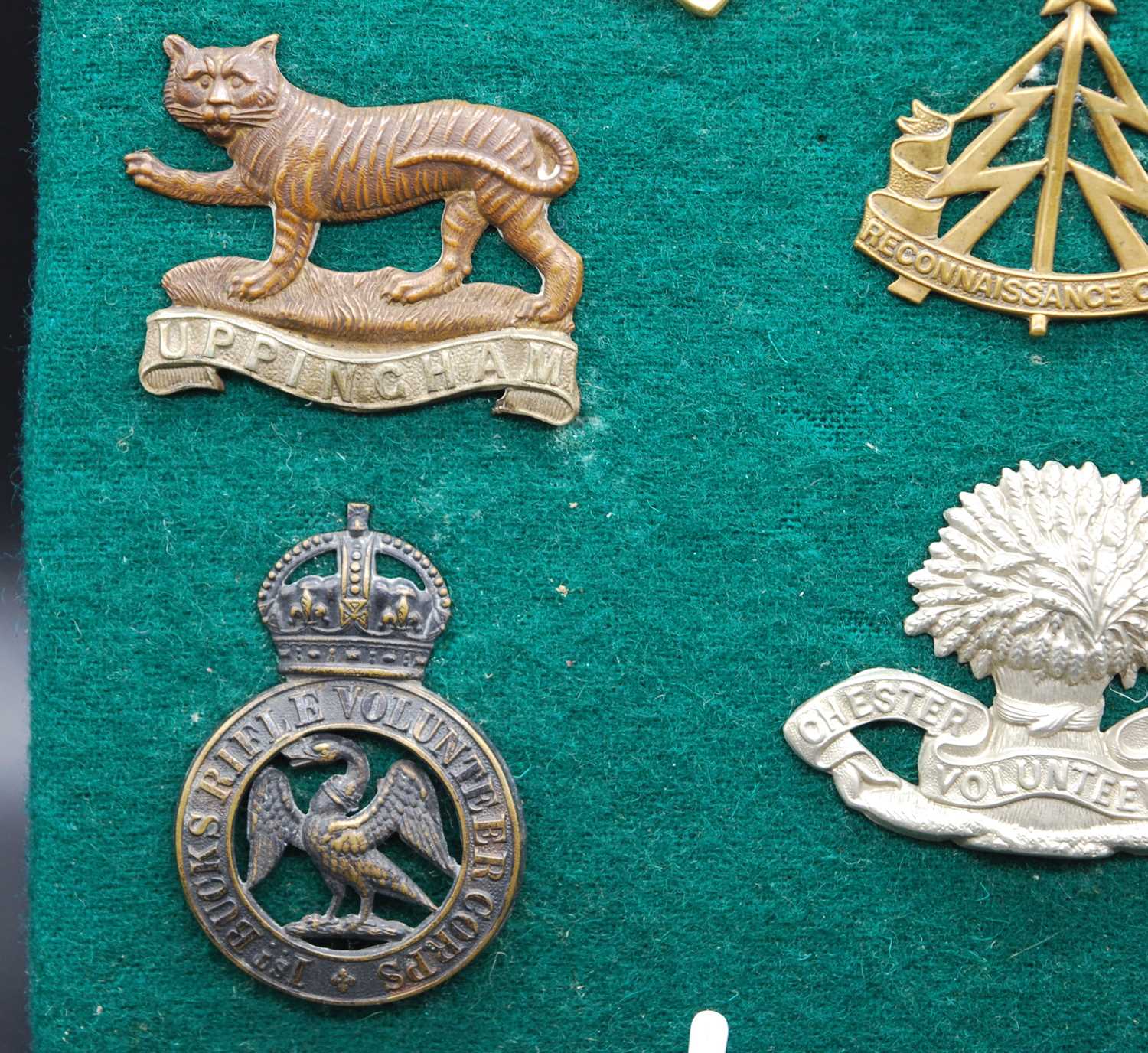 A collection of cap badges mainly being British, Canadian, New Zealand and South African Regiments - Image 3 of 5