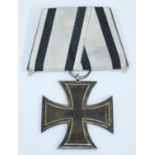 An Imperial German 1914 Iron Cross 2nd class, marked W? to the suspension ring.PLEASE SEE TERMS