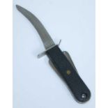 An R.A.F. Mk III survival suit knife, the 10cm blade marked 98 22c/1278106, 20.5cm.