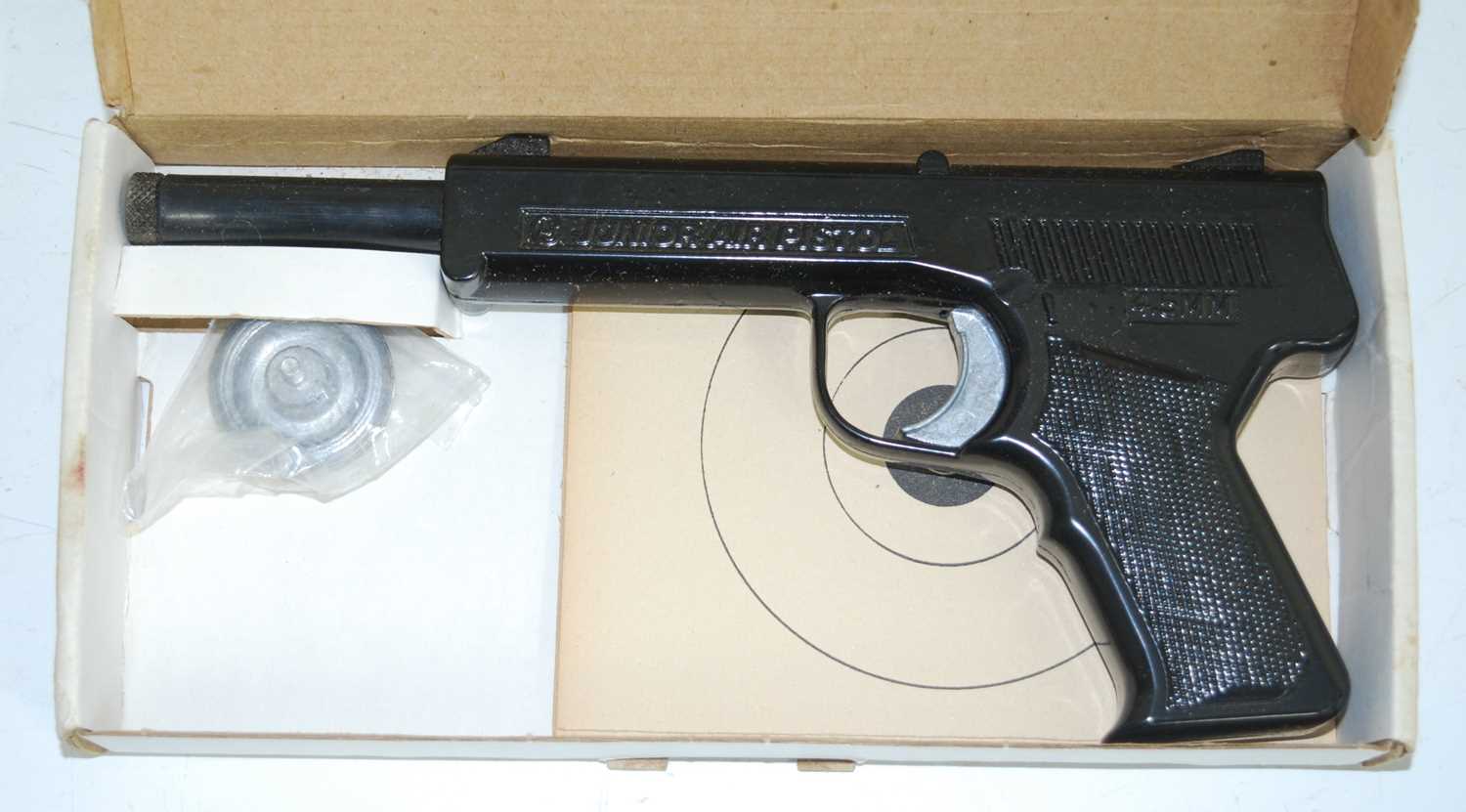 A The Gat .177 calibre air pistol, in original box with accessories, together with a Champion J50 . - Image 3 of 4