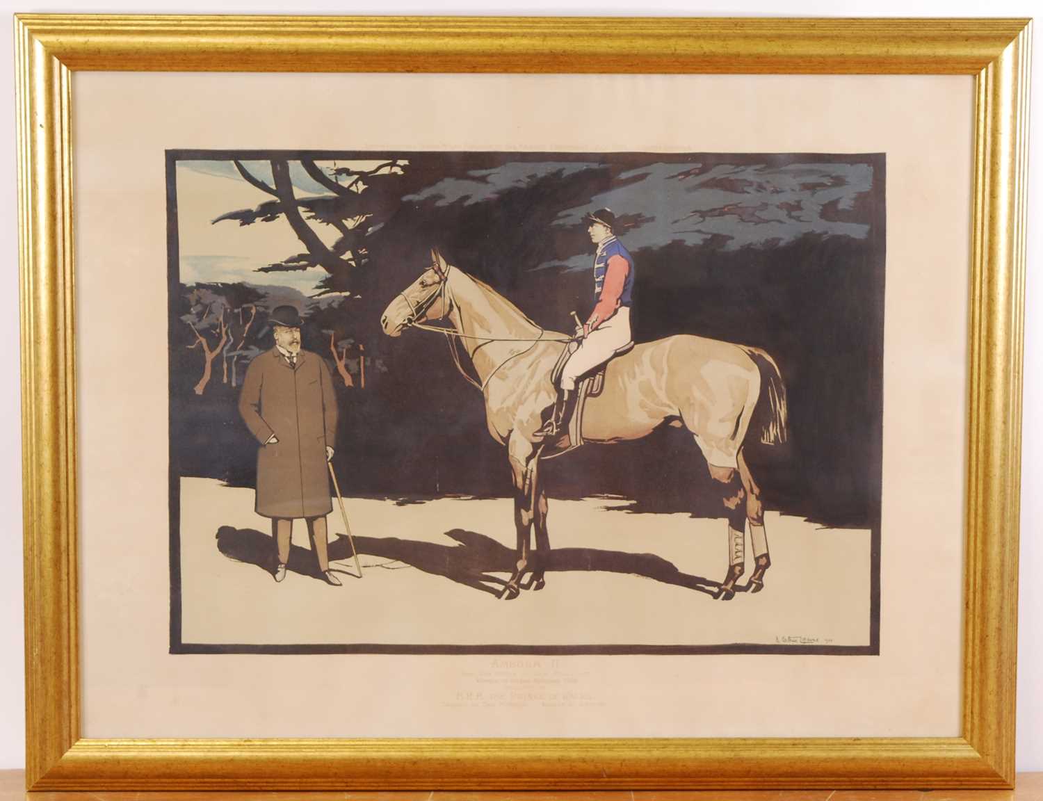 After Nevison Arthur Loraine (1863-1934), Diamond Jubilee, Winner of Newmarket Stakes (1899), Two - Image 2 of 2