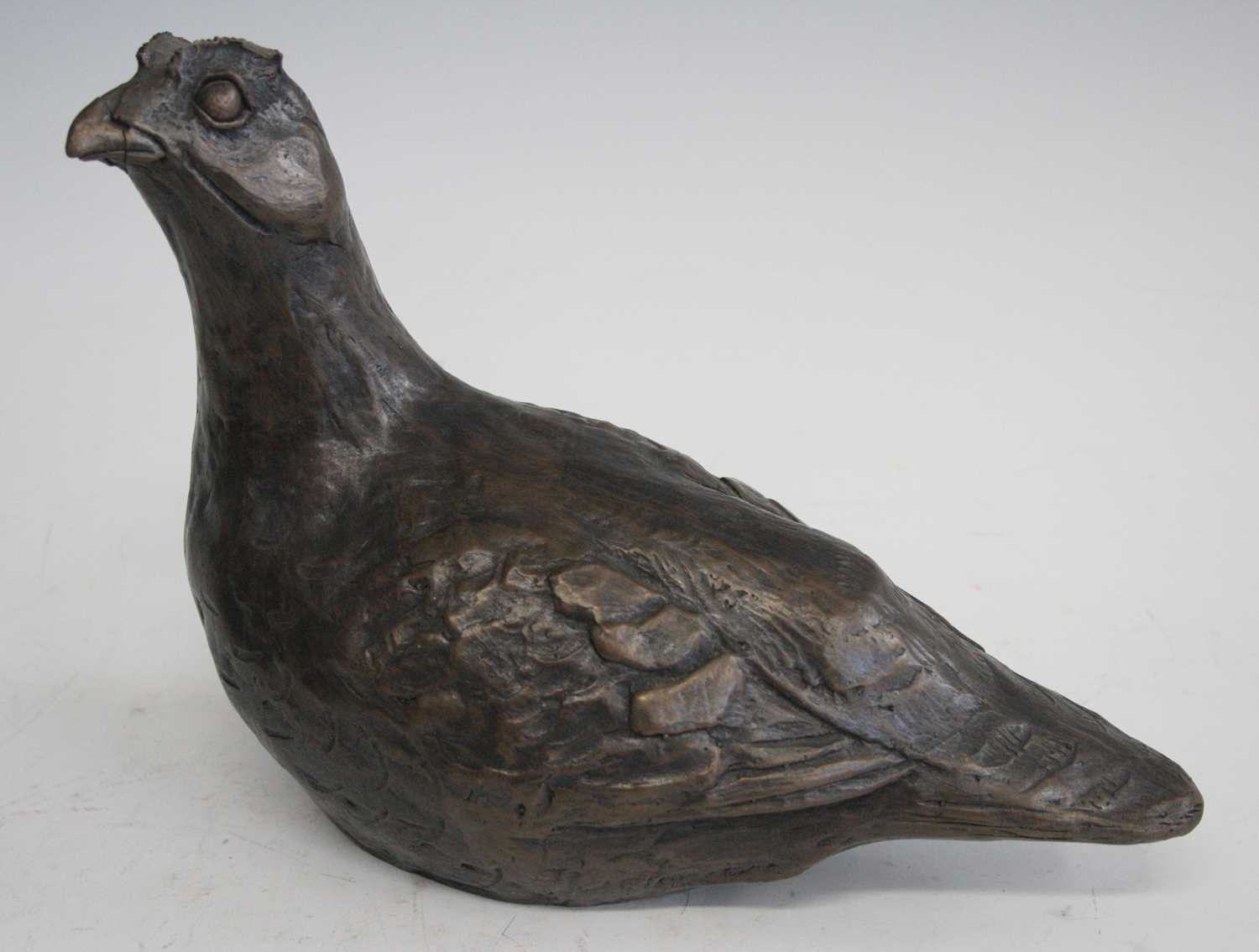 A carved pine and painted model of a tufted duck, signed verso John Keeble Brantham and dated - Image 11 of 12