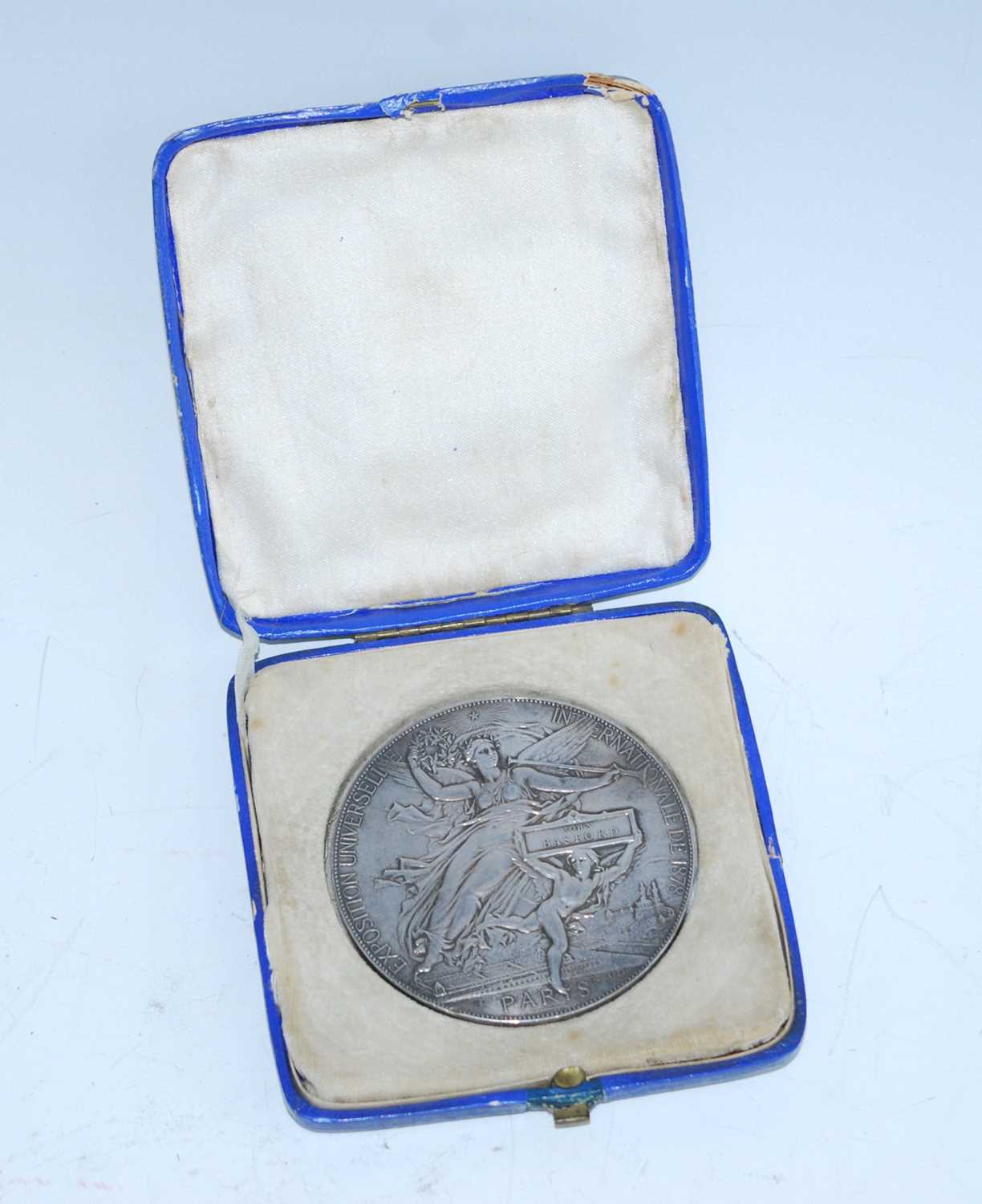France, Exposition Universelle Internationale de Paris, 1878, Silver medal, by Jules-Clement