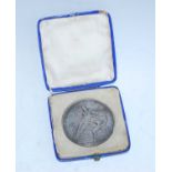 France, Exposition Universelle Internationale de Paris, 1878, Silver medal, by Jules-Clement