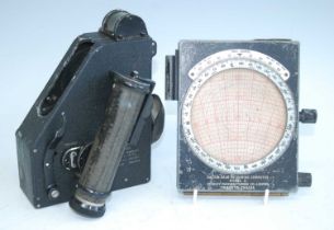 An Air Ministry Bubble Sextant Mk IX 6B/151 No. 14695/40, together with a Dalton Dead Reckoning