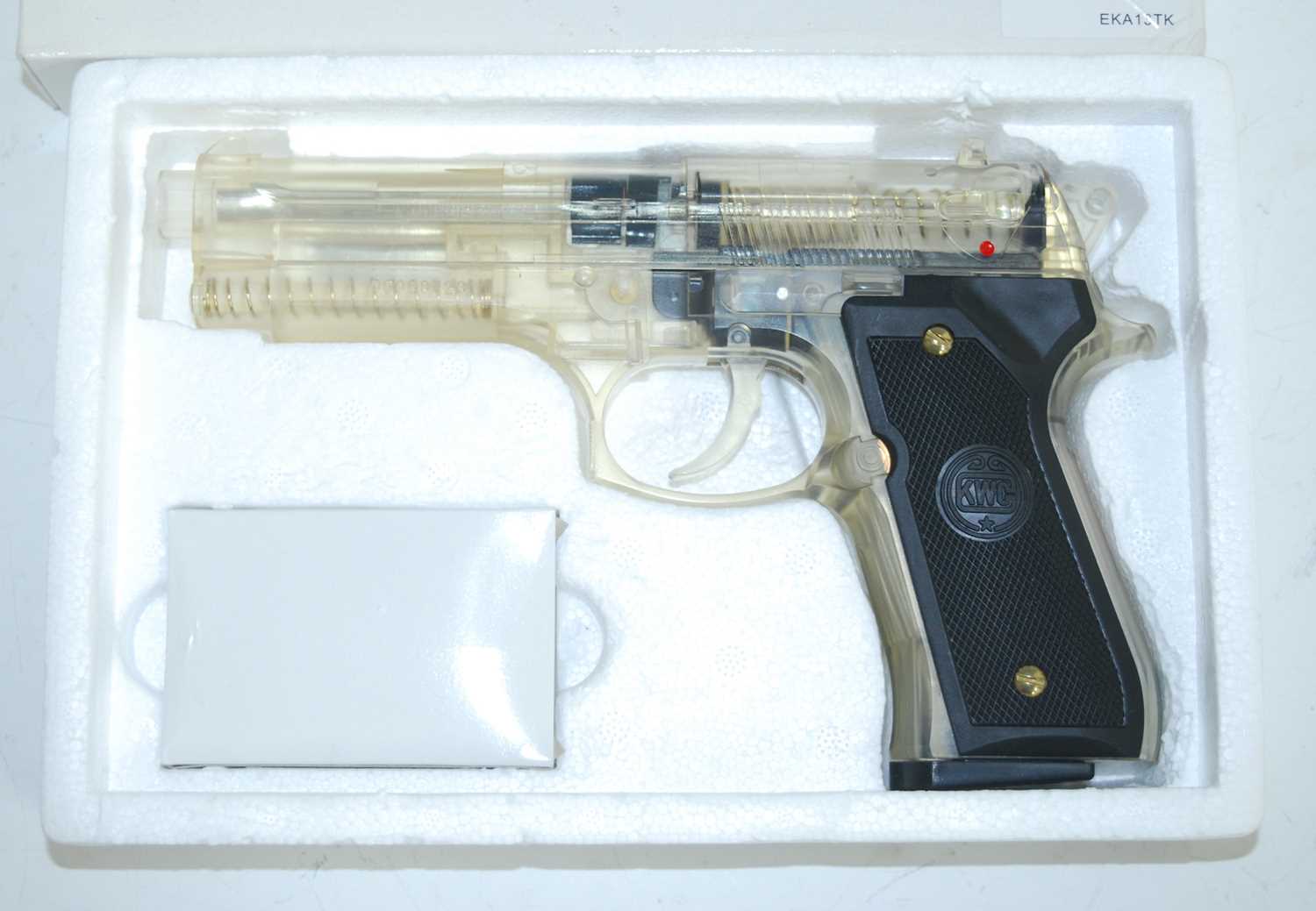 A The Gat .177 calibre air pistol, in original box with accessories, together with a Champion J50 . - Image 4 of 4