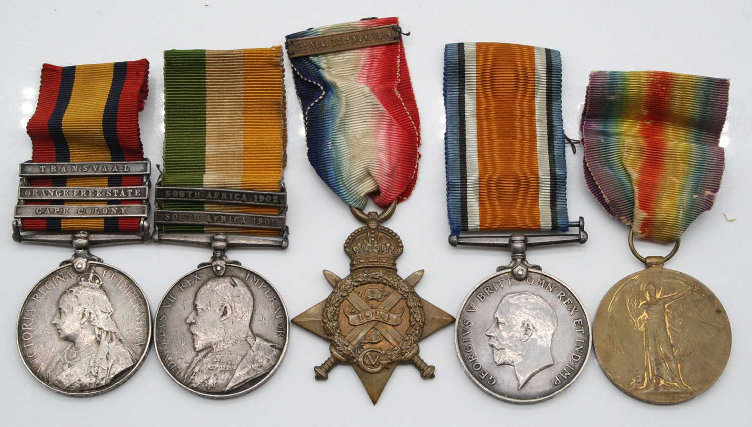 A Boer/Great War group of four medals, to include Queen's South Africa (1899-1902) 2nd type