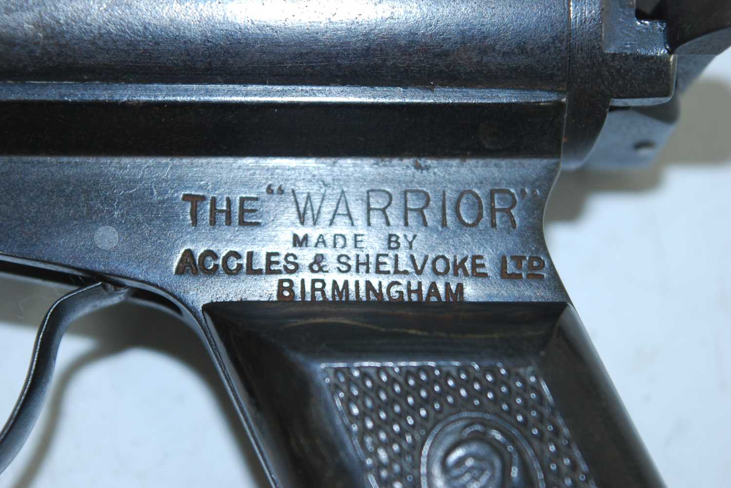 An Accles & Shelvoke of Birmingham The "Warrior" .177 air pistol, with side lever action and - Image 2 of 4