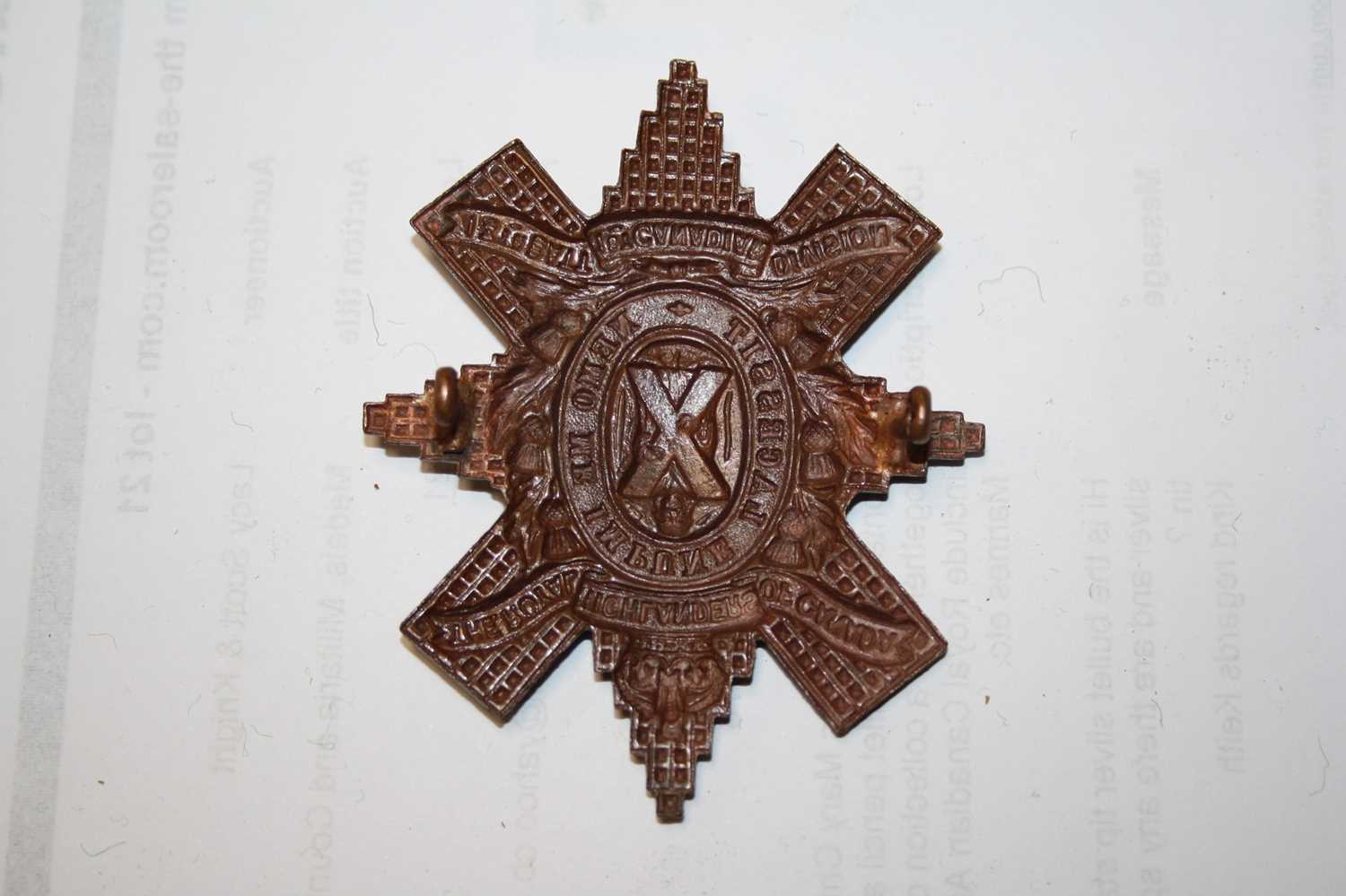 A collection of Canadian cap badges and insignia, to include 113th Battalion Lethbridge Highlanders, - Image 10 of 11