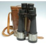 A pair of WW II Barr & Stoud 7x CF 41 Naval binoculars, with War Department mark A.P. 1900A serial