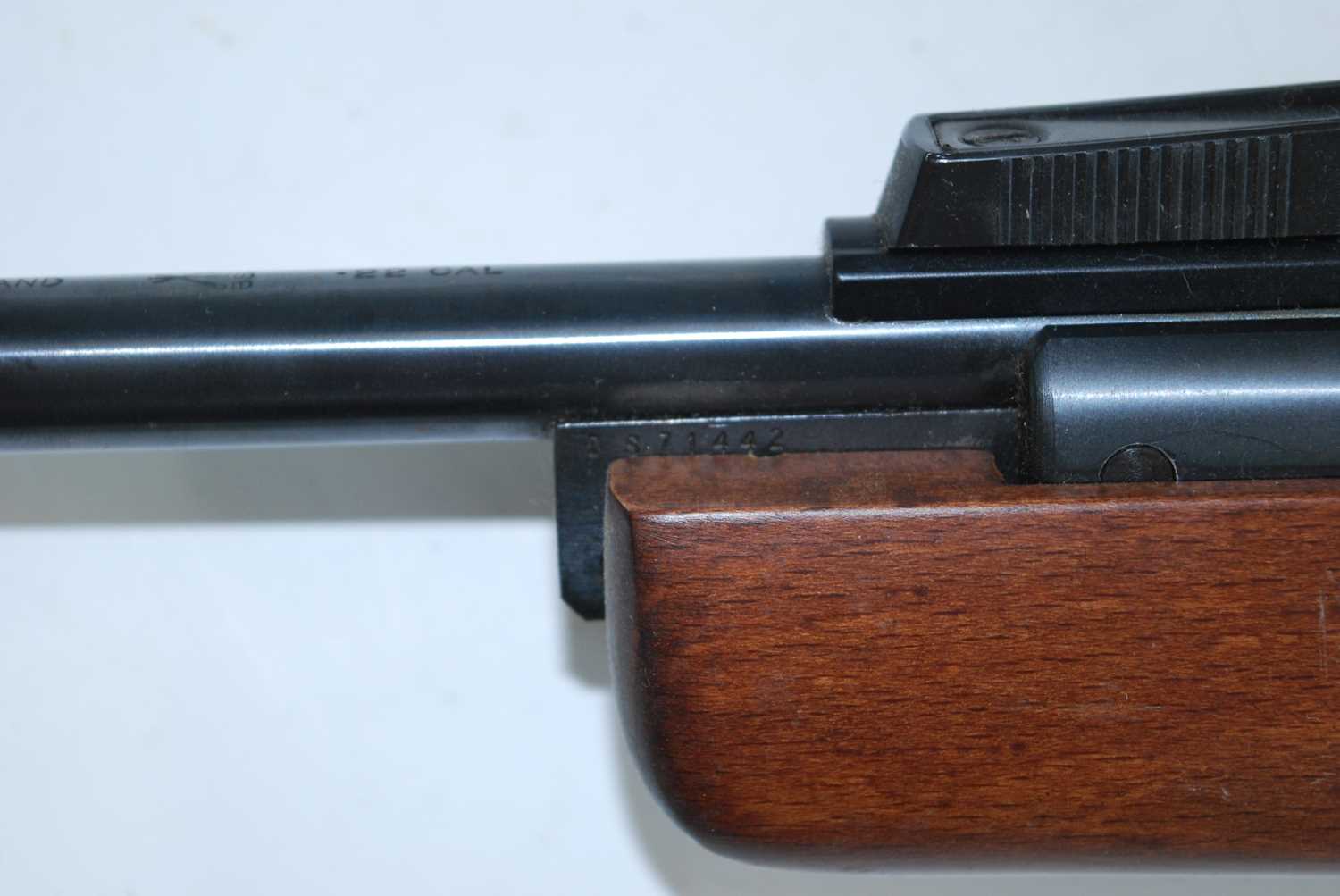 A BSA Supersport .22 break barrel air rifle, serial no. D S 71442, with Seagull 8 x 28 telescopic - Image 2 of 3