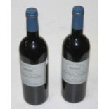 Château Faugeres, 2000, Saint-Emilion Grand Cru, two bottles