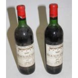 Baron Philippe de Rothschild Mouton Cadet, 1970, Bordeaux, two bottles