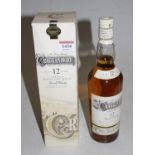 Craggan More aged 12 years Single Highland Malt Scotch Whisky, 70cl, 40%, one bottle in carton