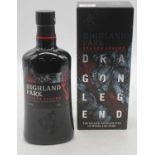 Highland Park Dragon Legend single malt Scotch Whisky, 70cl, 43.1%, one bottle in carton