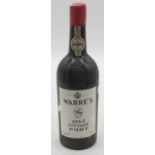 Warre's vintage port, 1963, one bottle