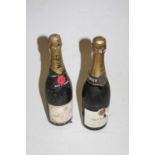 Assorted champagne, to include Moet & Chandon one bottle each of 1966 and 1955, and various non-