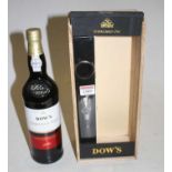 Dow's NV Christmas port, one bottle in presentation case