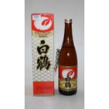 Hakutsuru Sake 72cl, 14.5%, one bottle in carton