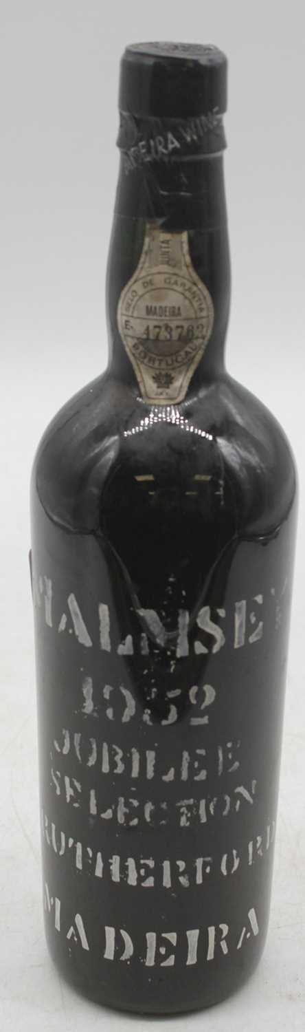 Rutherford's Malmsey sweet Madeira wine, 1952, one bottle - Image 3 of 3